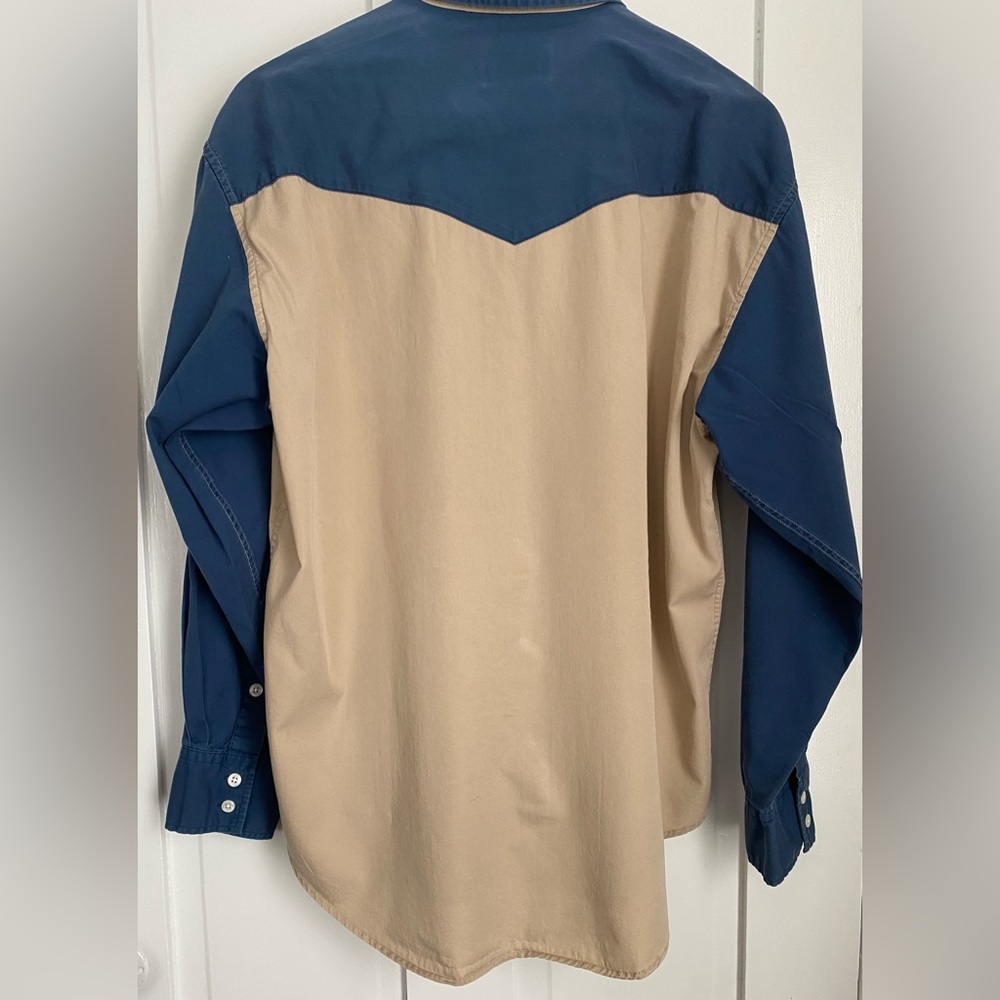 Pendleton Colorblock Button Down Shirt | Mens Med… - image 4